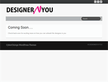 Tablet Screenshot of designernyou.com